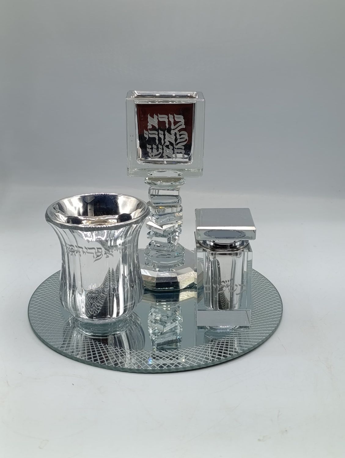 Havdala de Cristal 20 cm