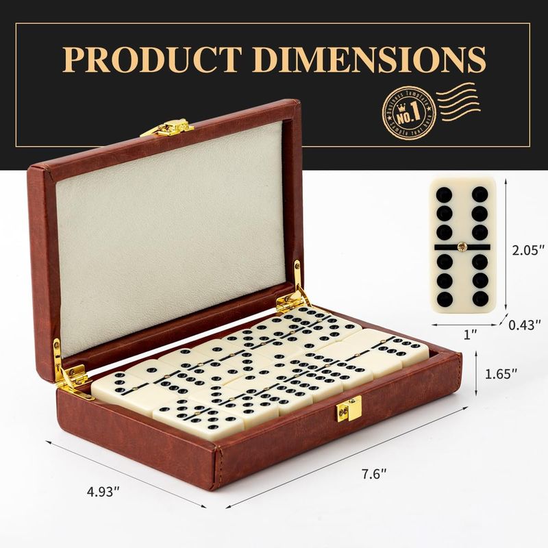 Juego de domino con caja