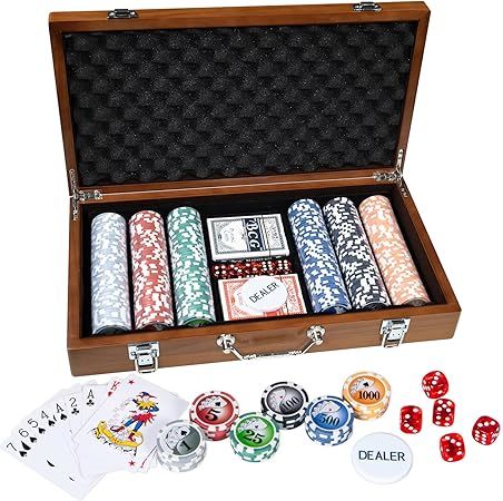 Juego de póquer 300pcs