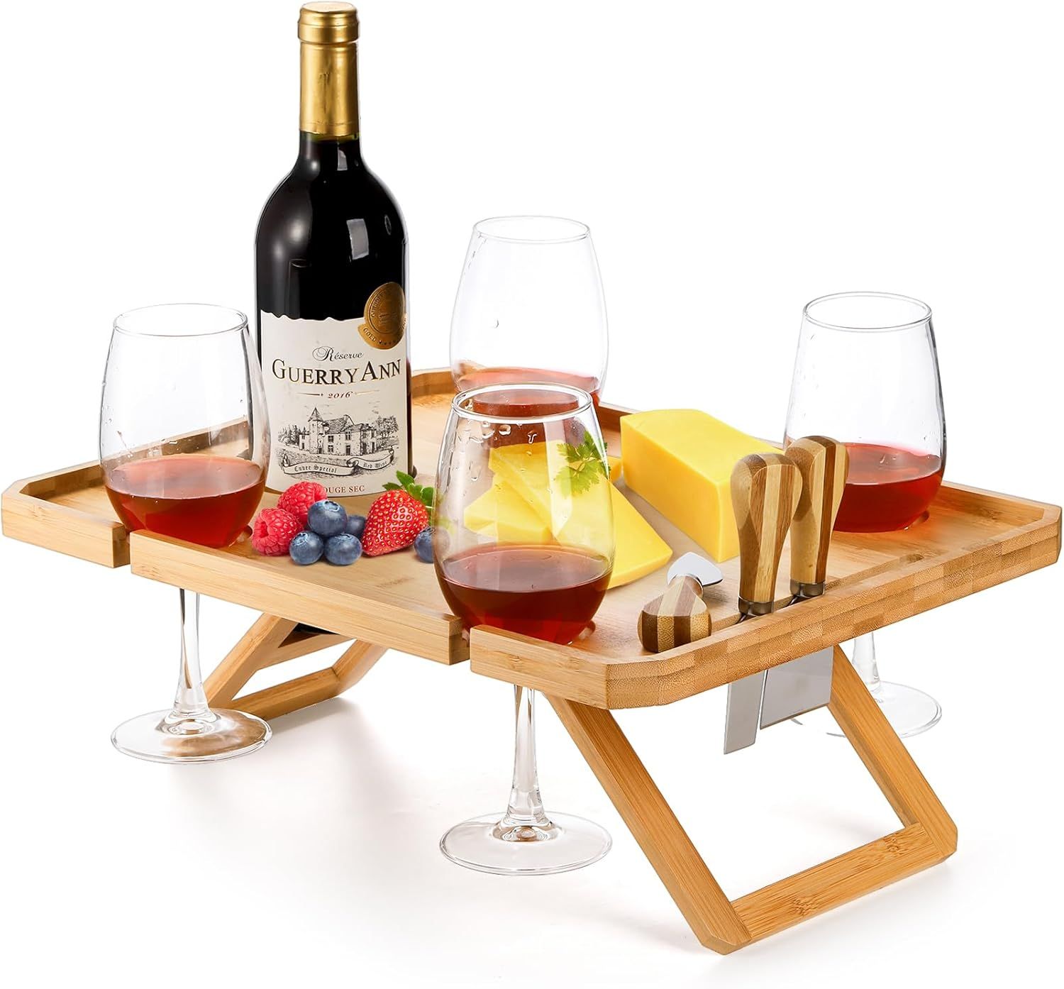 Mesa de picnic de bambú