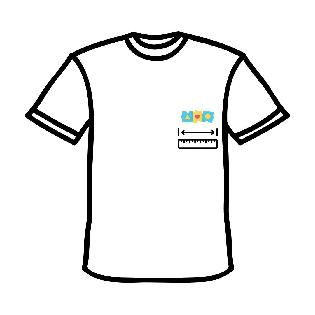Bordado de logo chico elaborado hasta 2&quot;
