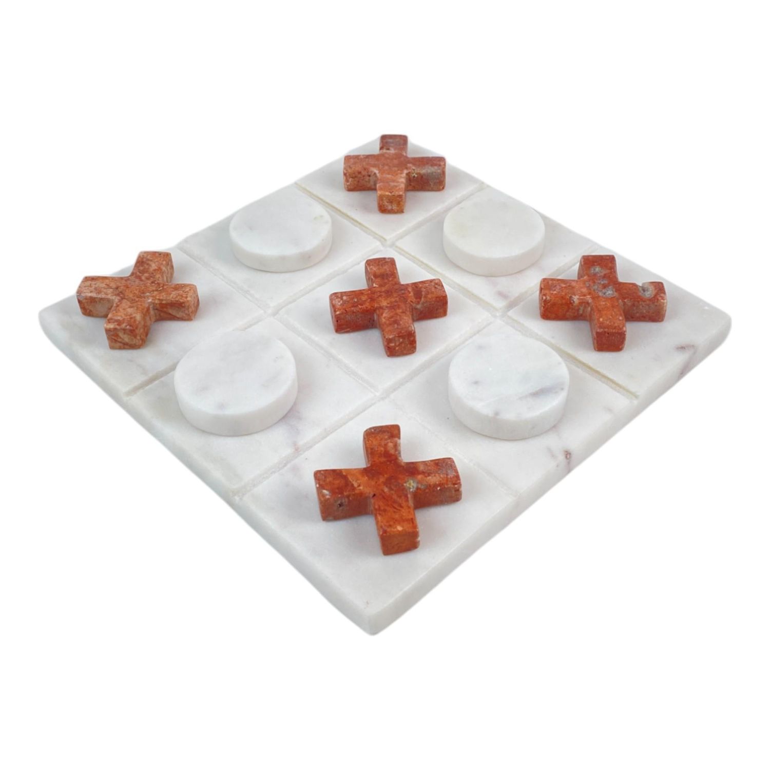 Tic tac toe de marmol 22.5X22.5X2.5CM
