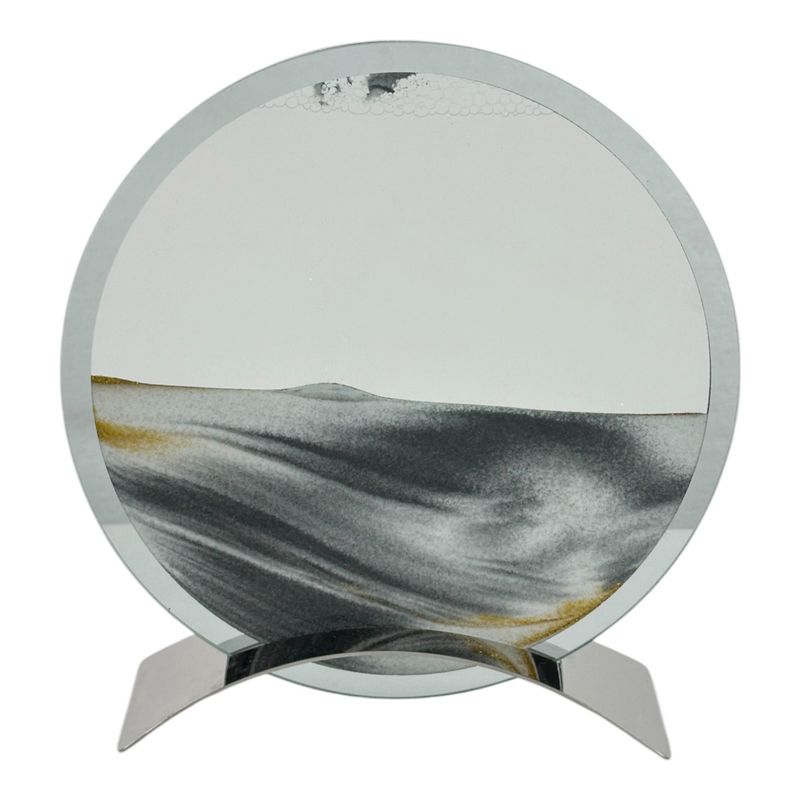 Reloj de arena gris