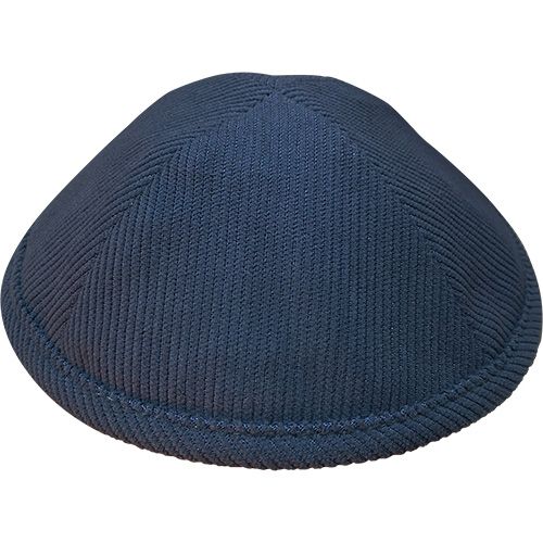 Kipa de pana de 19 cm - Azul