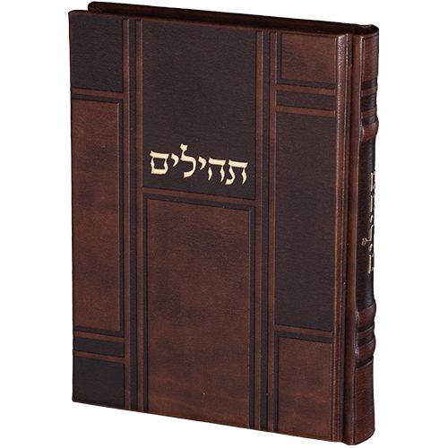 TEHILIM KETER HATFILA Chocolate en Hebreo - 12x17.5 cm