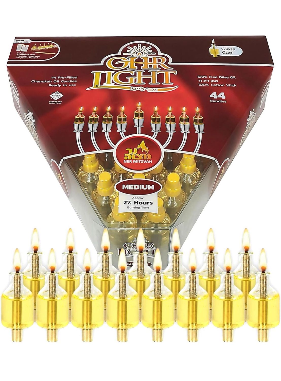 Set de velas de aceite para Januca