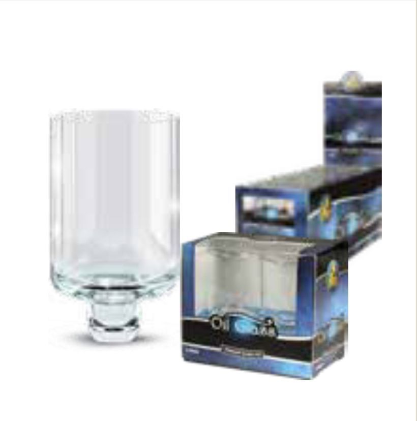 Vaso de cristal para aceite XS