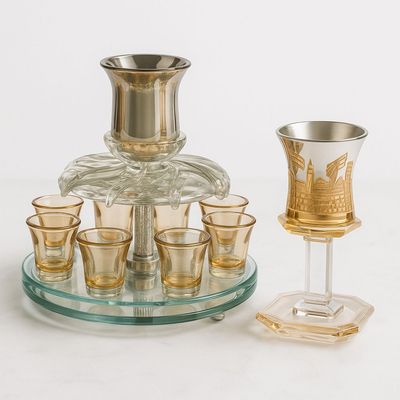 Copas, Copitas y Fuentes para KIdush