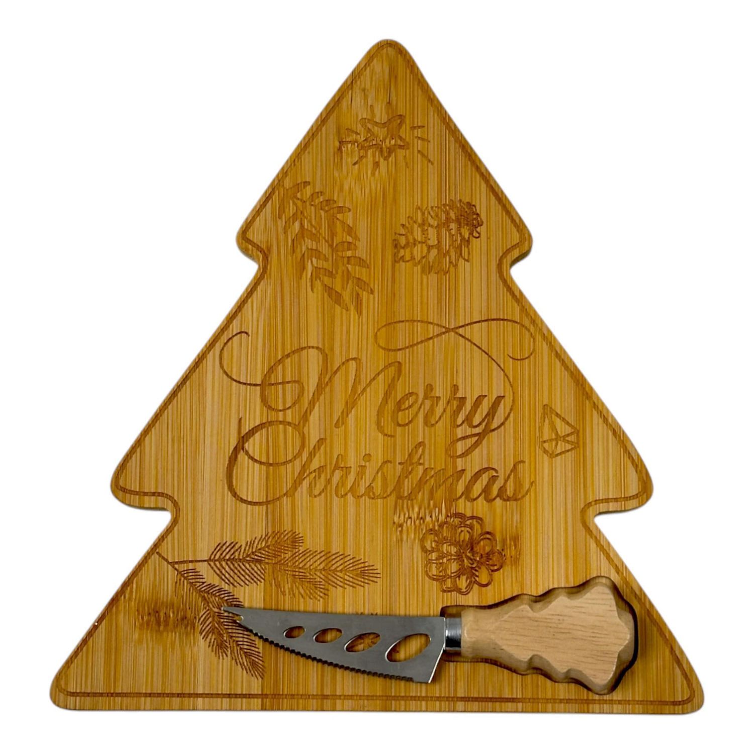 Tabla en forma de arbolito navideño