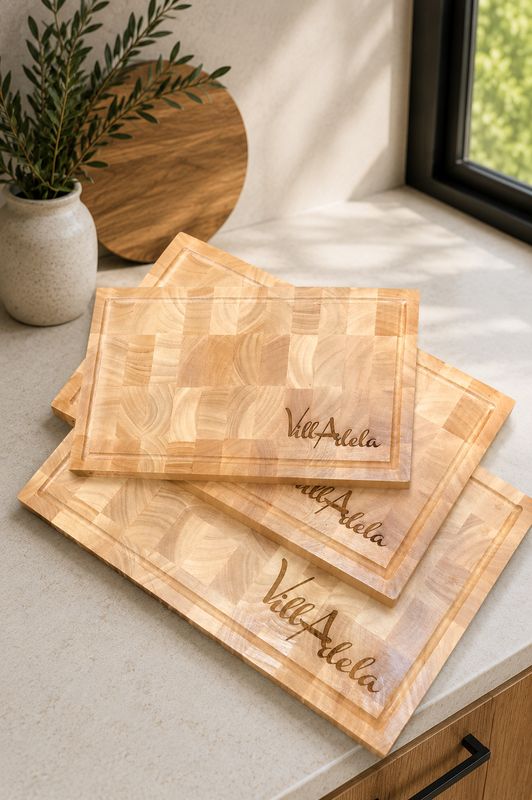 Tabla De Madera Rectangular para Carving en 3 tamaños