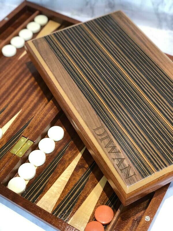 Juego de Backgammon Mediano en Madera
