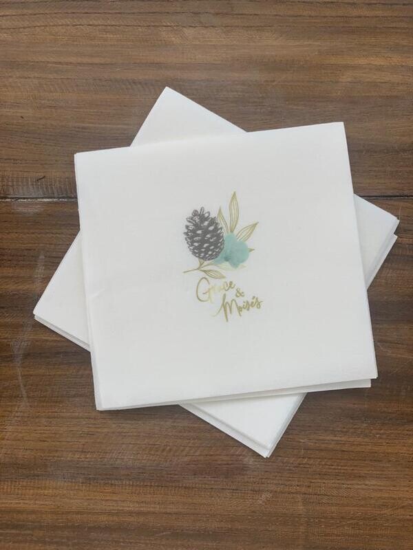 SERVILLETA CUADRADA IMITACION LINO 6.5 x 6.5