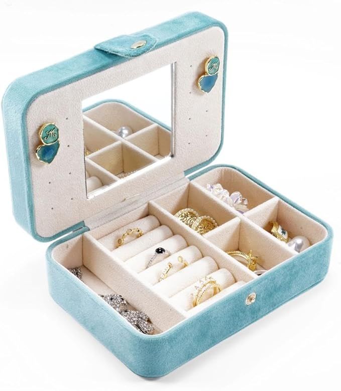 JOYERO CUADRADO TERCIOPELO