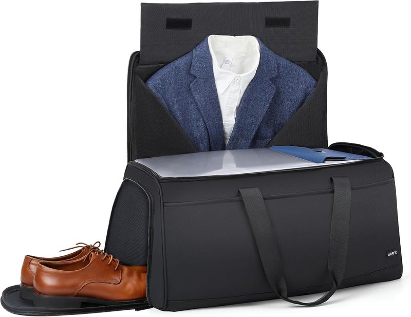 Bolsa de viaje convertible Limo negro