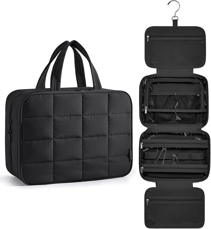 BOLSA DE VIAJE ALCOLCHADA CON BOLSILLO  NEGRO