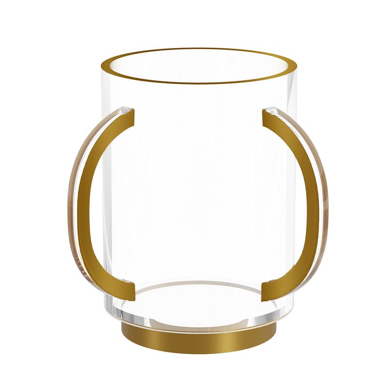 Netilat acrilico dorado