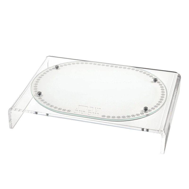 Bandeja para Jala con detalles plateados