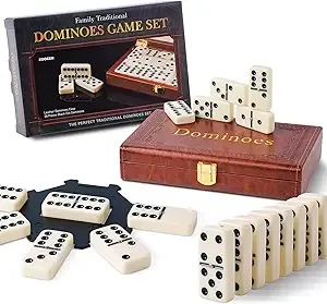 Juego de domino con caja