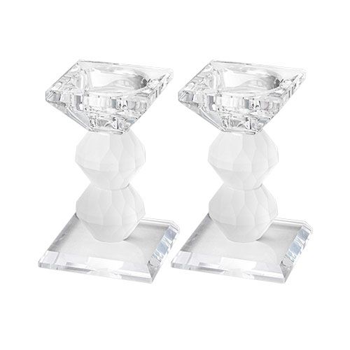 Candelabros de cristal - 10,5 cm
