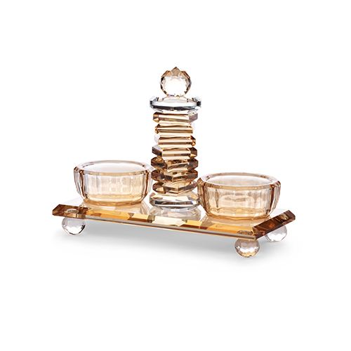 Salero con base de Cristal 13 cm