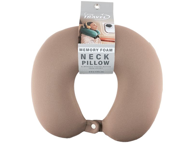 ALMOHADA PARA CUELLO CREMA