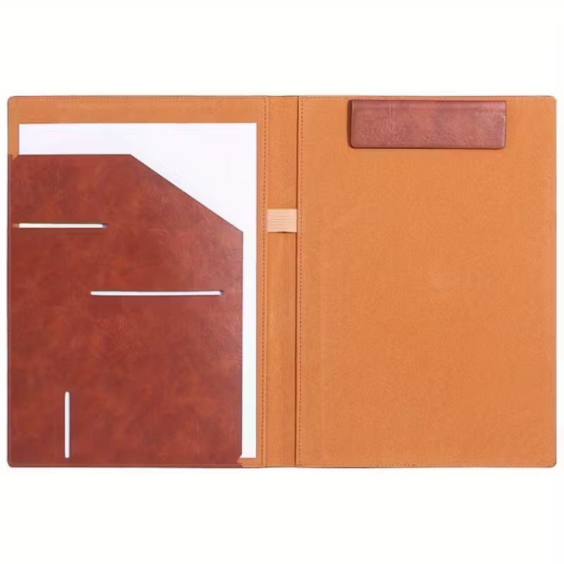 Carpeta tamaño A4 color camel