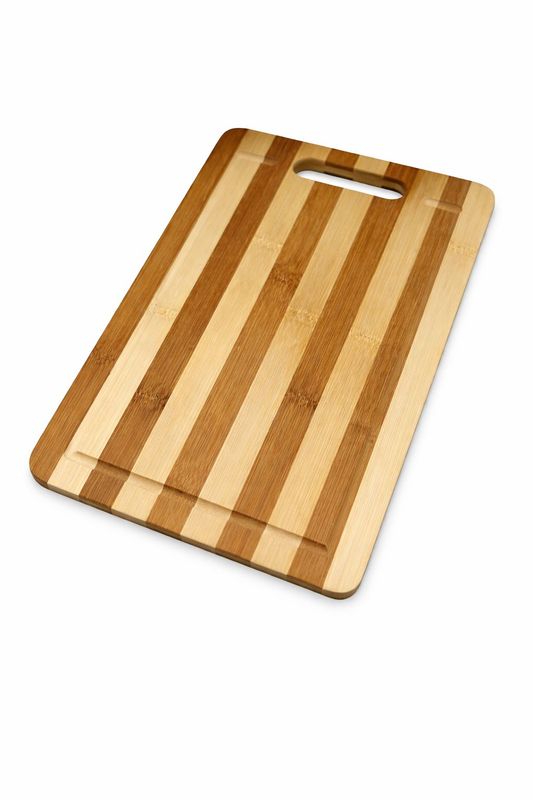 Tabla de madera con rayas