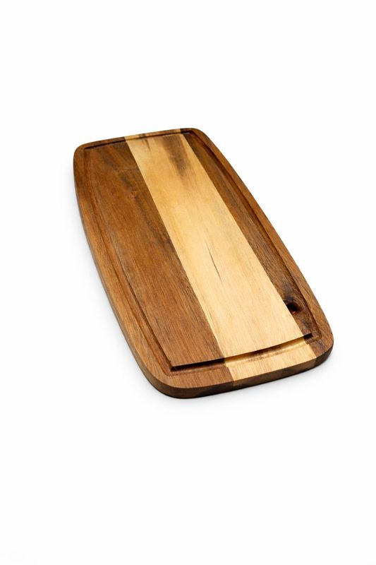 Tabla doble tono rectangular