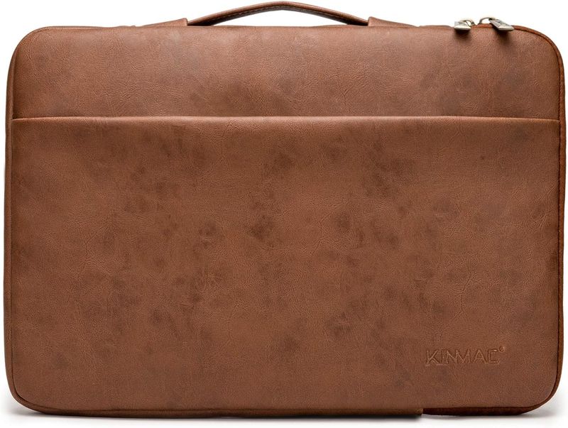 Funda para laptop kinmac color cafe 15 pulgadas