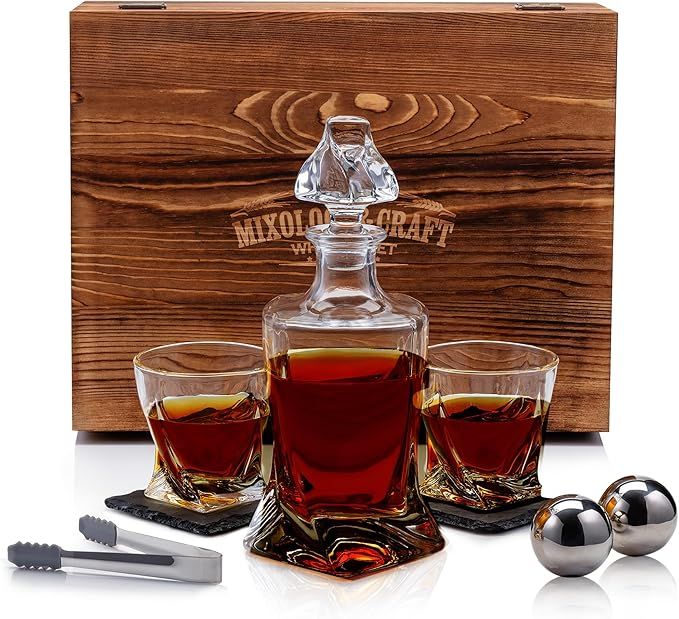 Set de decanter con vasos en caja Logy