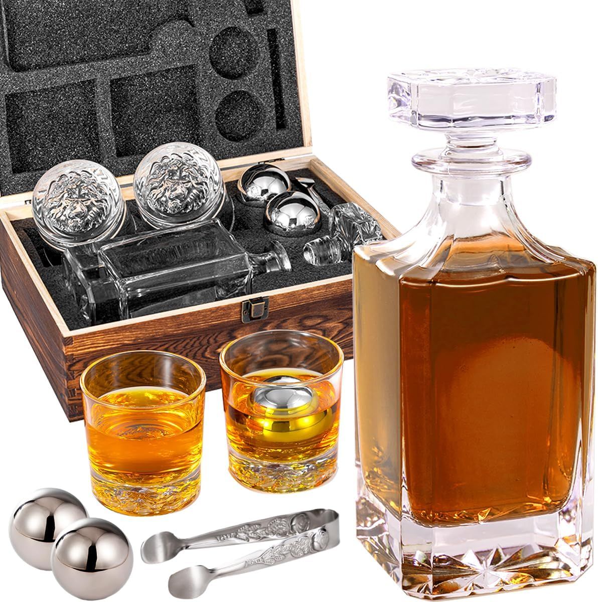 Set de decanter y vasos  en caja  DUM