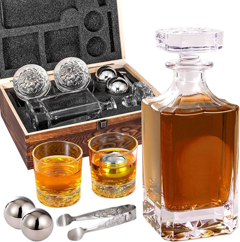Set de decanter y vasos  en caja  DUM