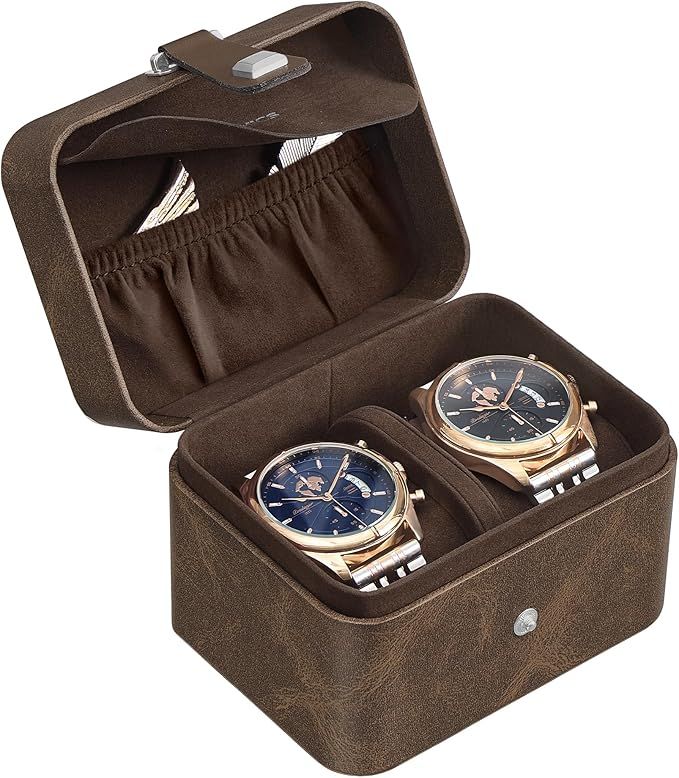 Caja para reloj 2 slot SON marron