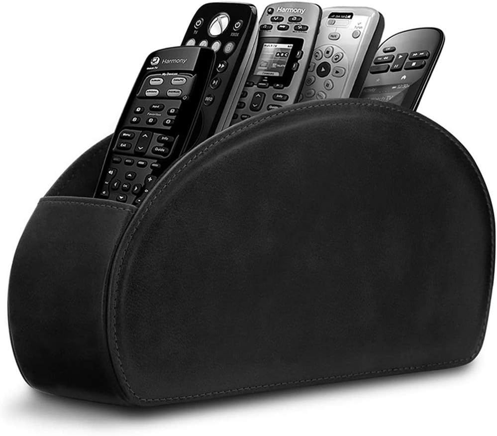 Organizador de escritorio o porta control en negro