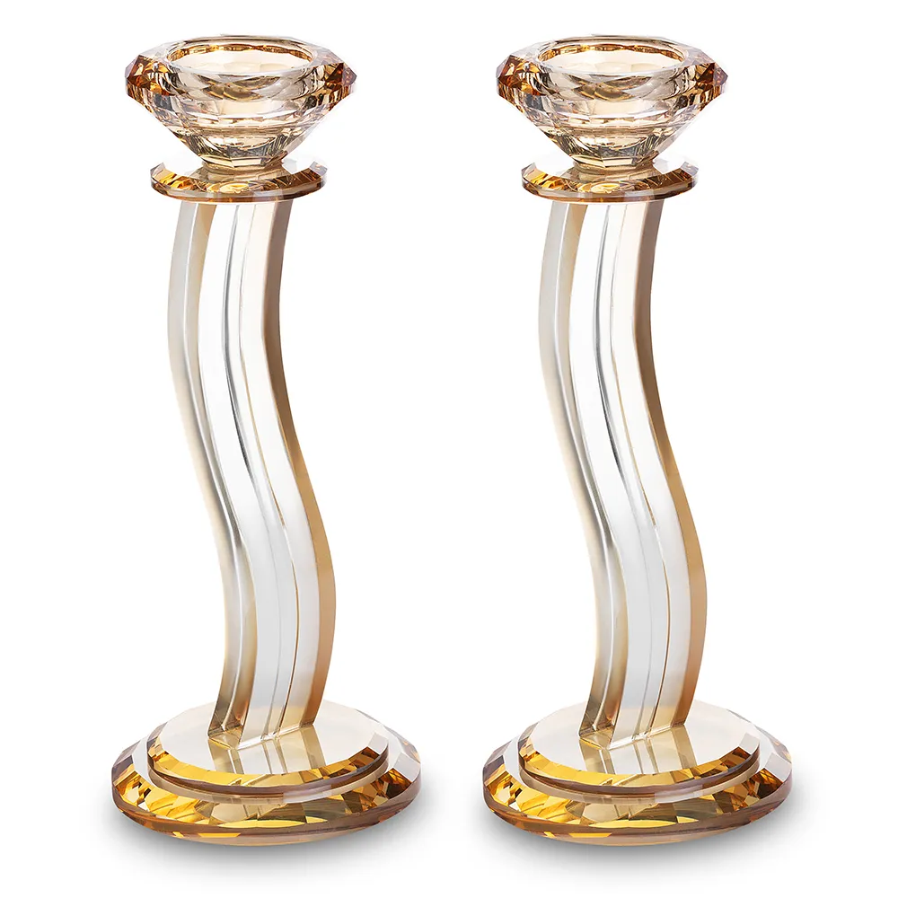 Candelabros Glace de cristal 22 cm