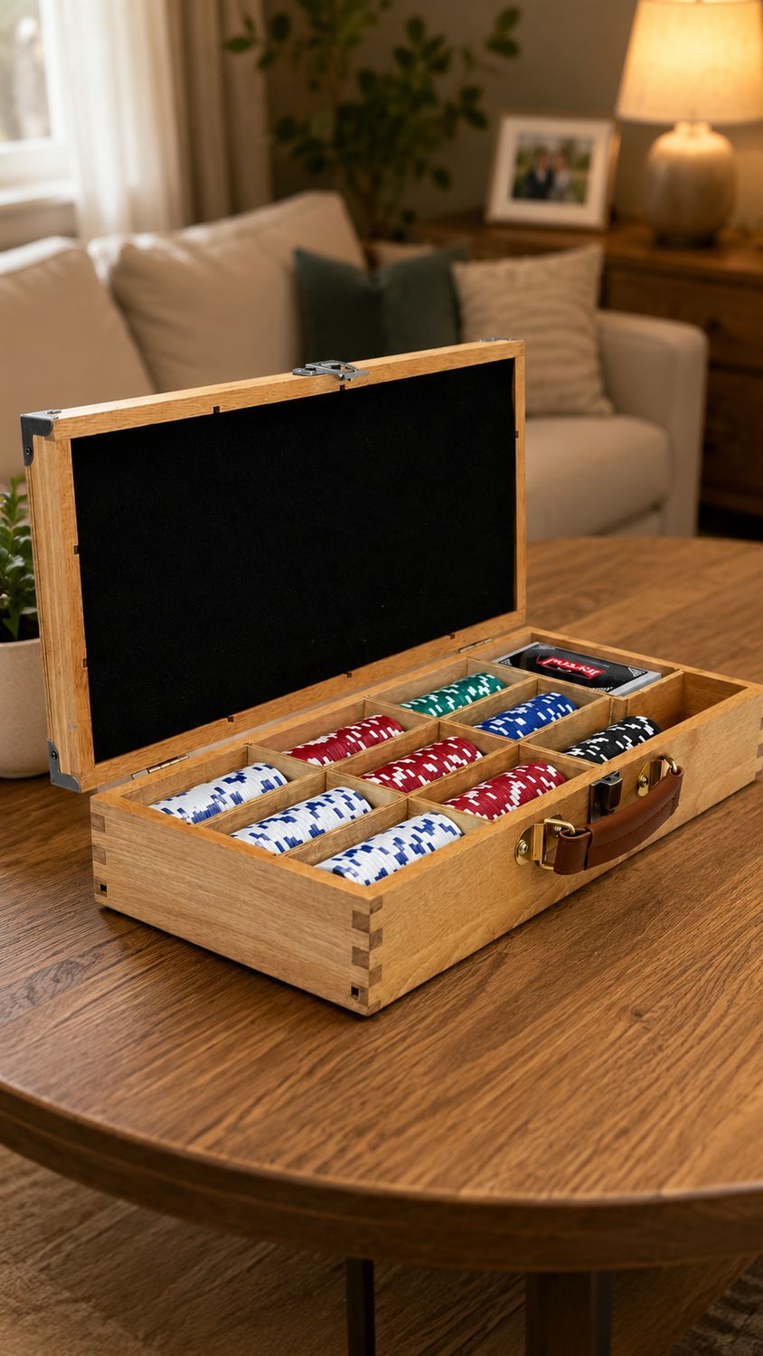Juego de poquer 225pcs