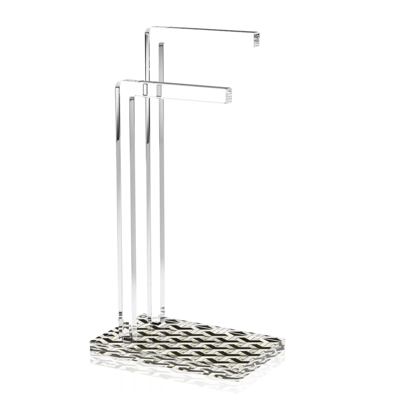 Soporte de toalla de acrilico Urban Deco