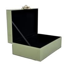 Caja decorativa verde