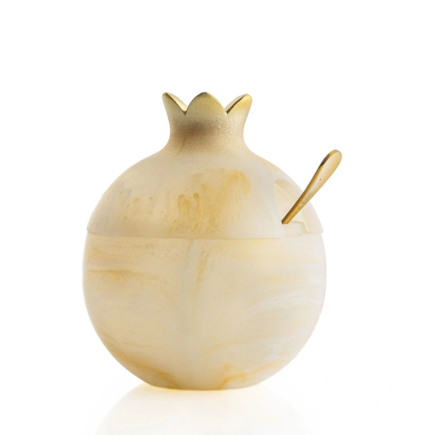 Mielera en forma de granada  - Resin - Gold