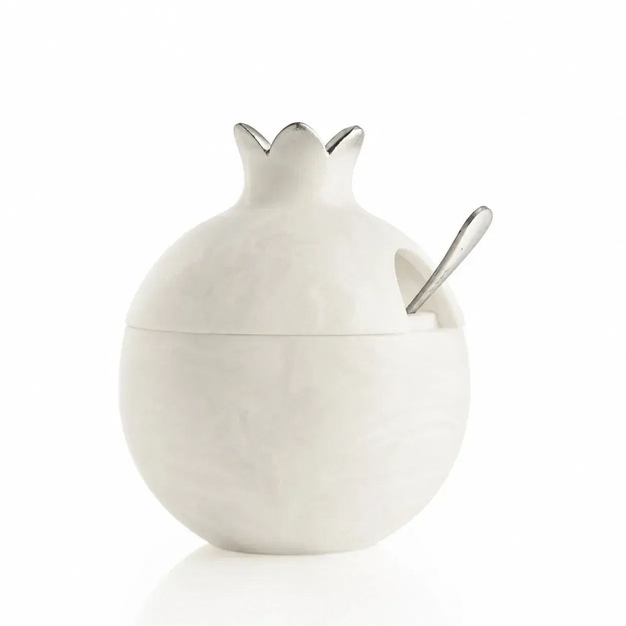 Mielera en forma de granada  - Resin - Silver