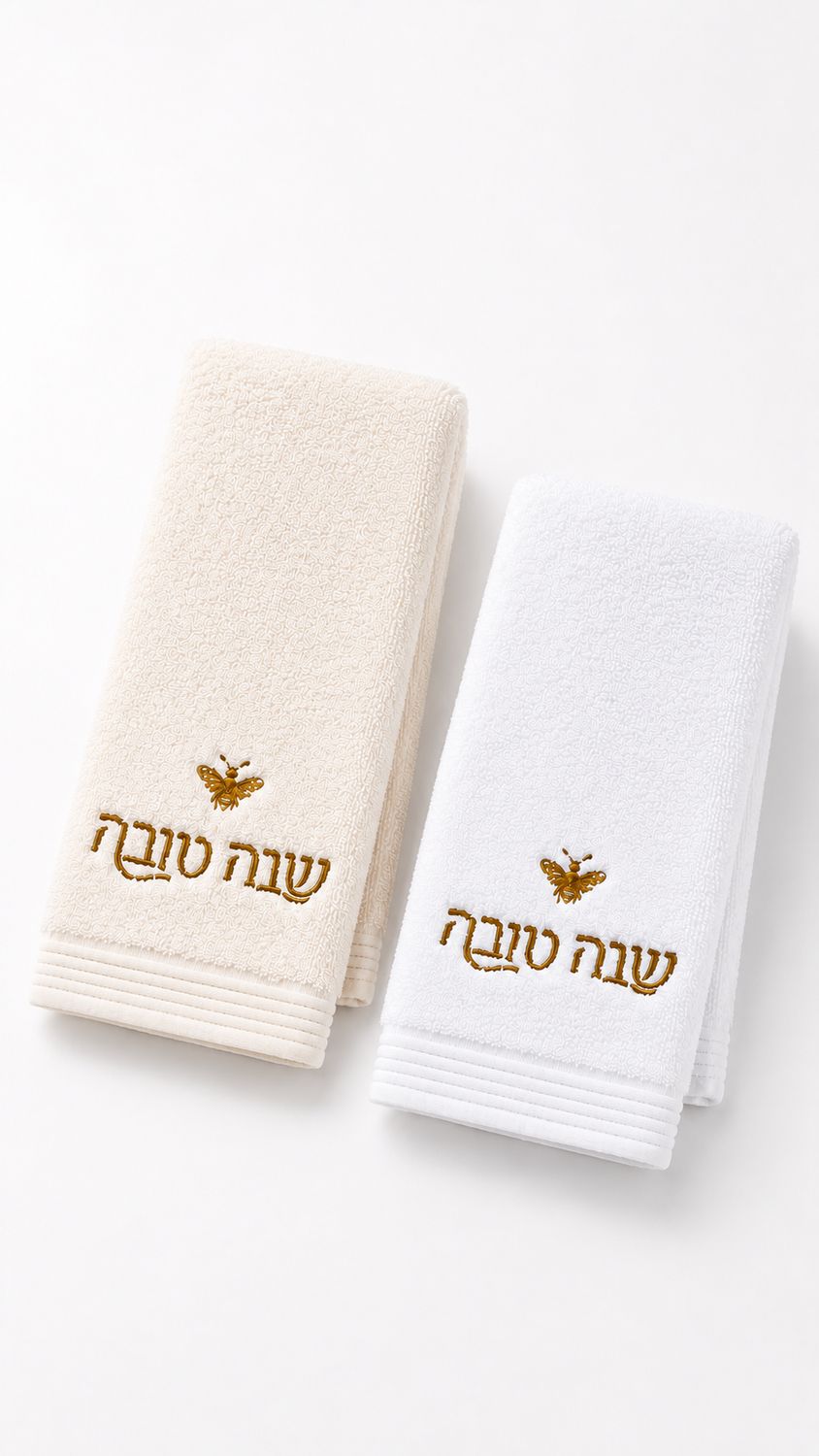 Toalla Shana Tova con abejita