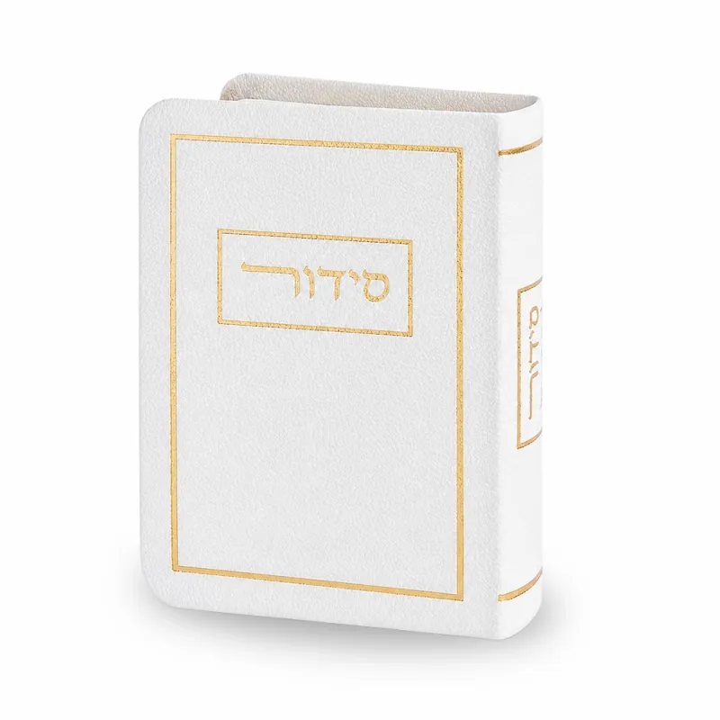 Sidur KETER HATFILA  Blanco  en Hebreo - 13*9 cm
