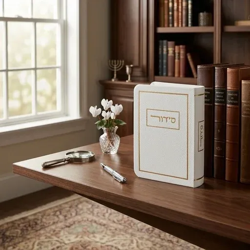 Sidur KETER HATFILA  Blanco  en Hebreo - 13*9 cm