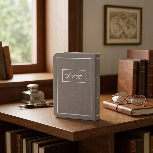 Tehilim  KETER HATFILA  Gris  en Hebreo - 13*9 cm