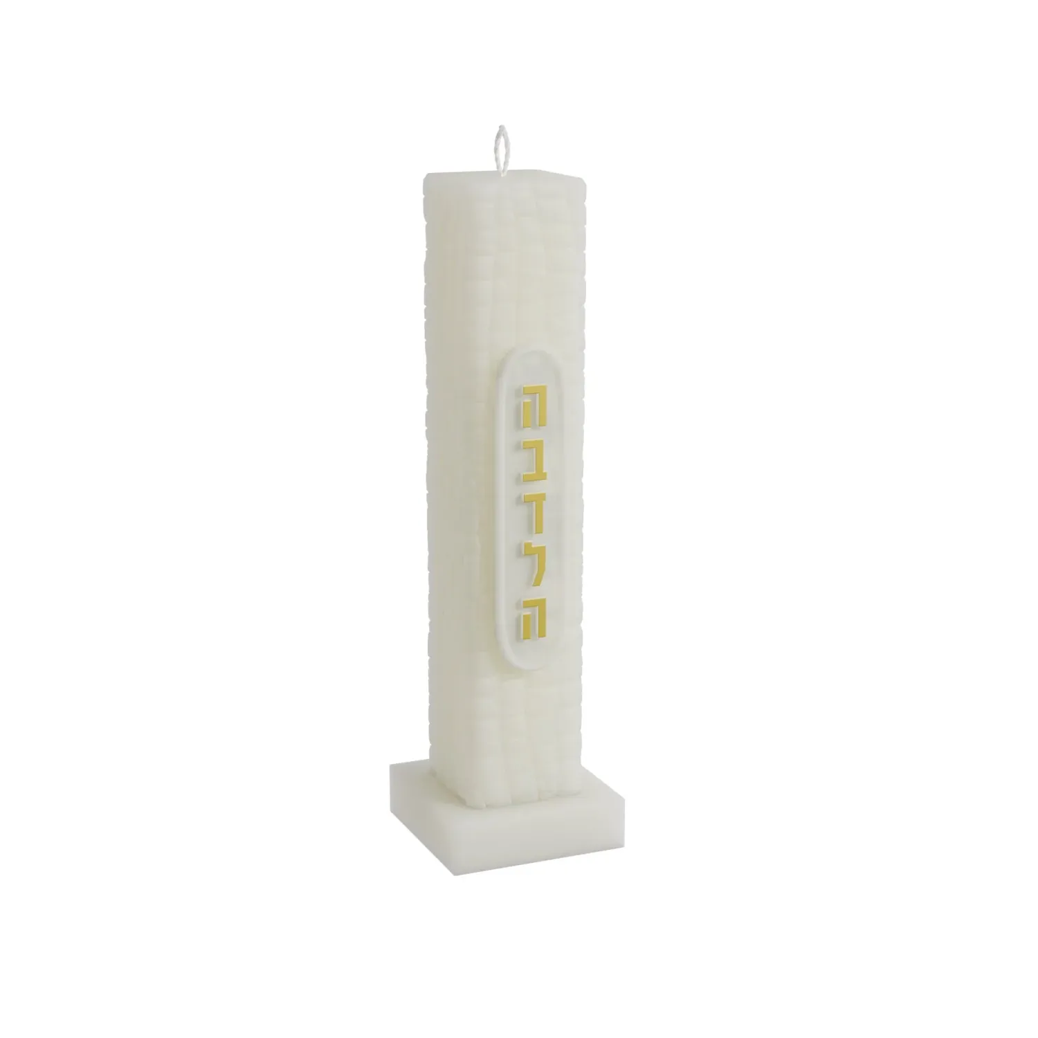 Vela para Havdala Off White - Contour