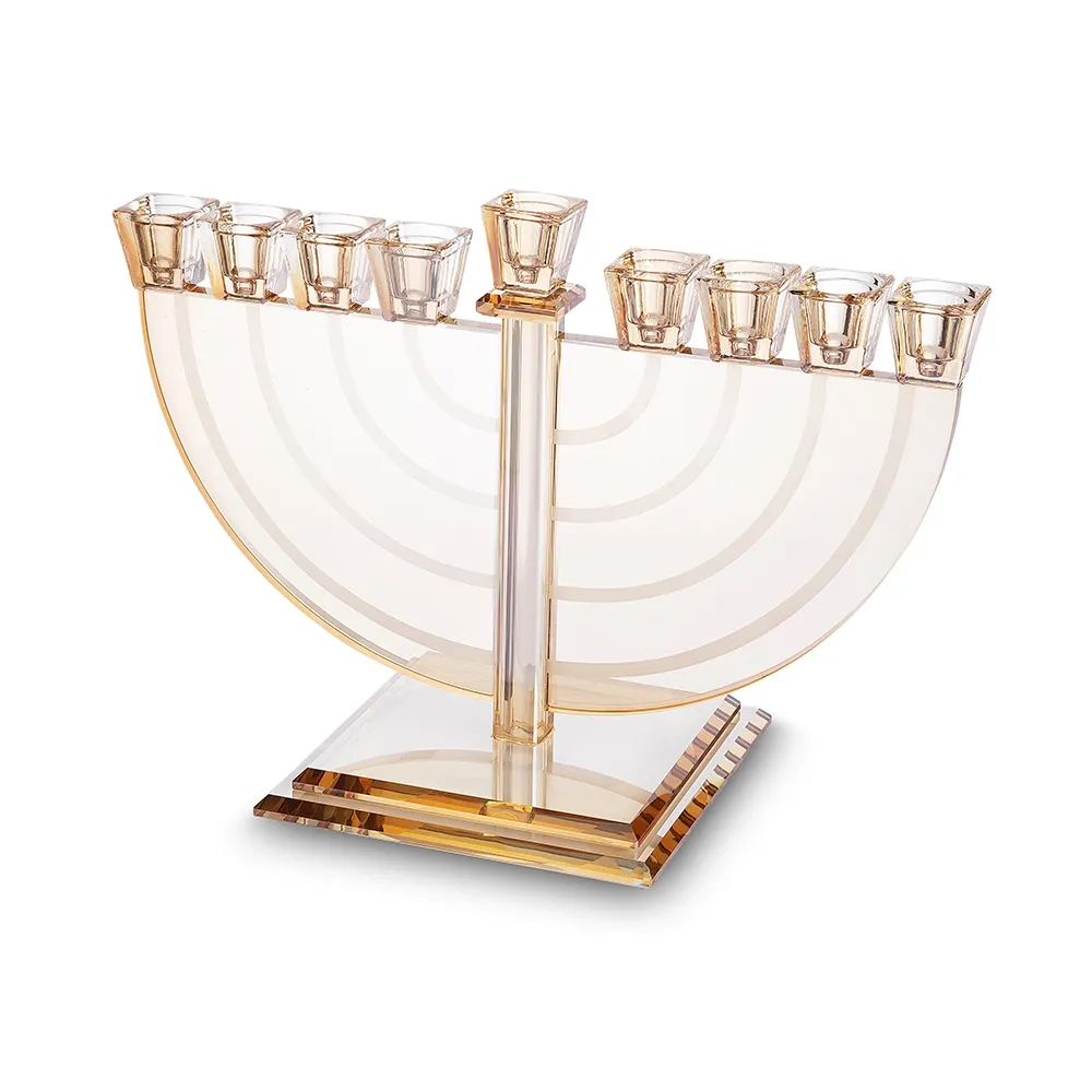 Janukia elegante de cristal dorada GH  , 22 × 30 cm