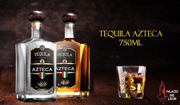 Tequila azteca blanco 750ml
