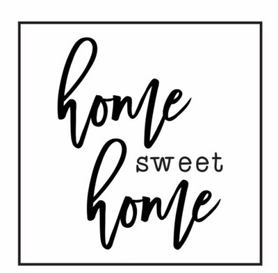 Home Sweet Home DIY Sign