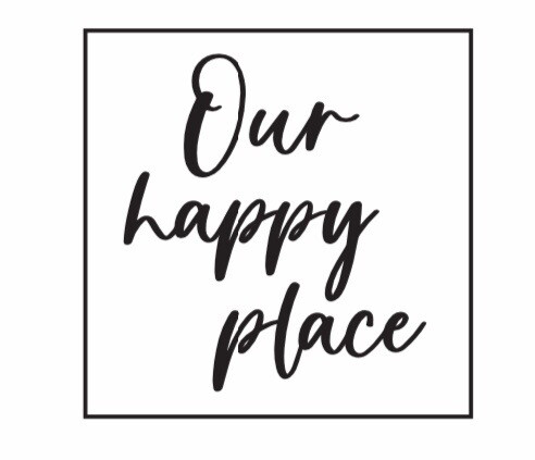 Our Happy Place DIY Sign