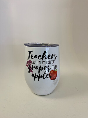 Teachers Grapes Over Apples